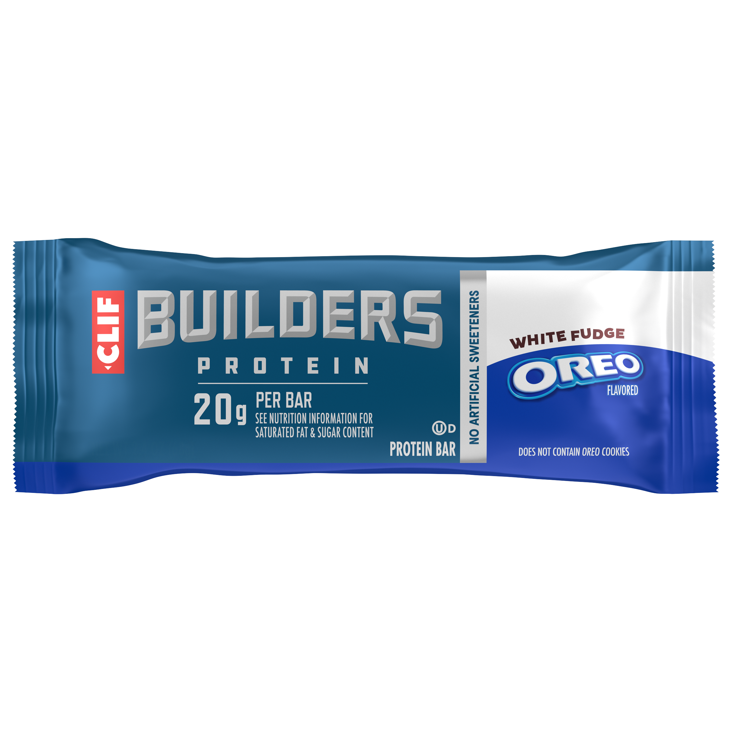 CLIF White Fudge OREO-Flavored Plant Based Protein Bars L1