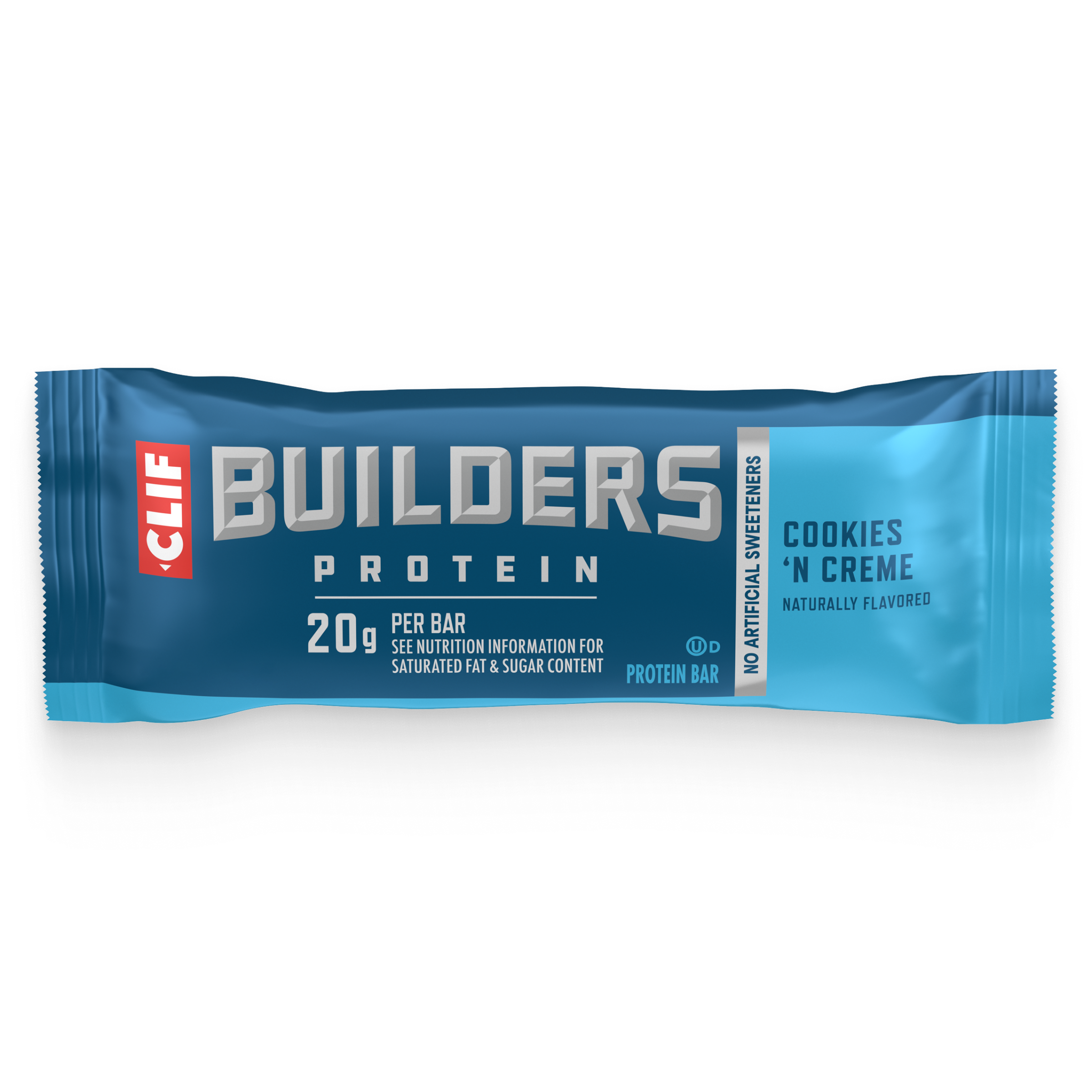 CLIF Cookies 'N Creme Flavor Plant Based Protein Bars S8