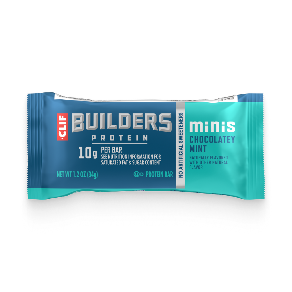 CLIF Minis Chocolatey Mint Plant Based Protein Bars I8