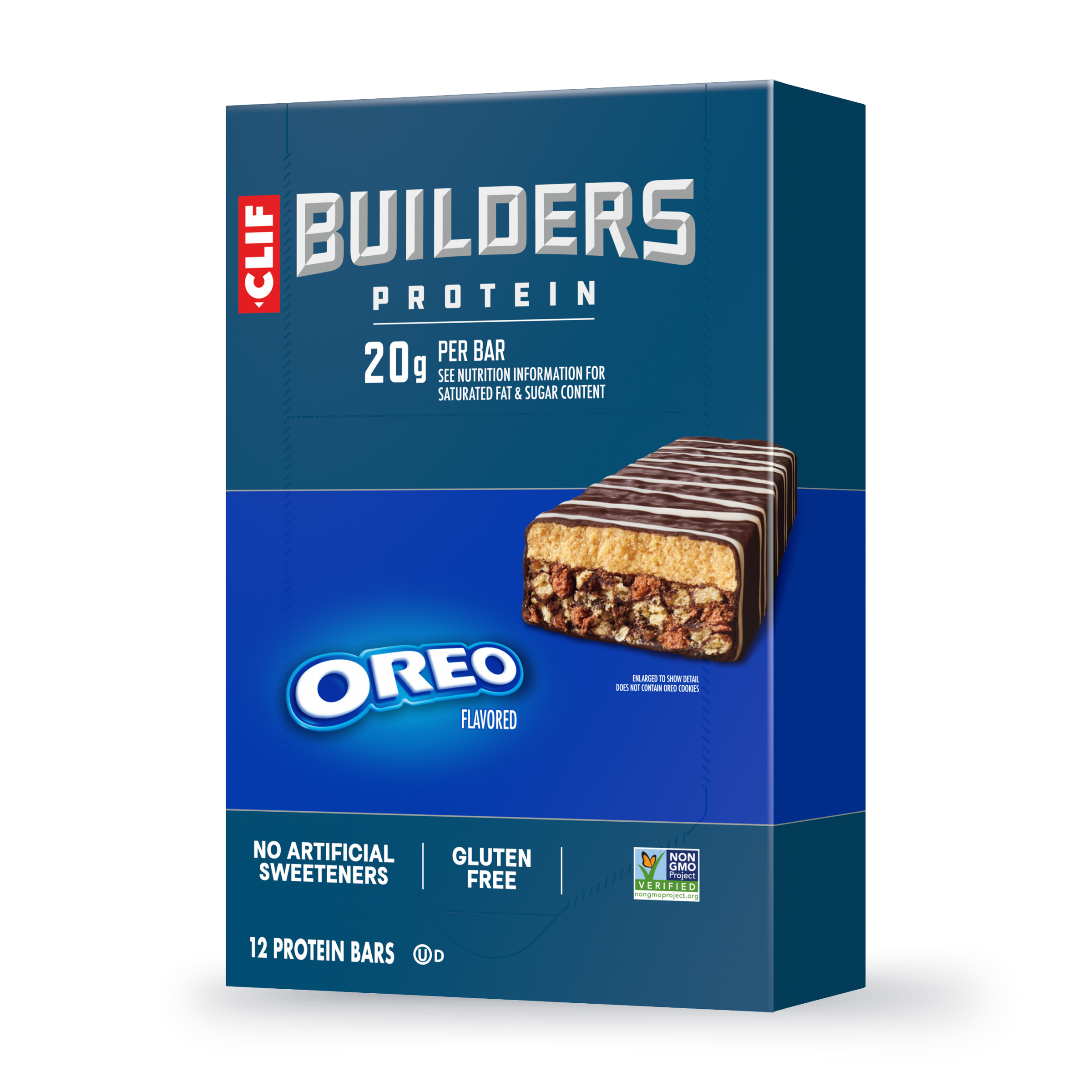CLIF OREO-Flavored Plant Based Protein Bars J3