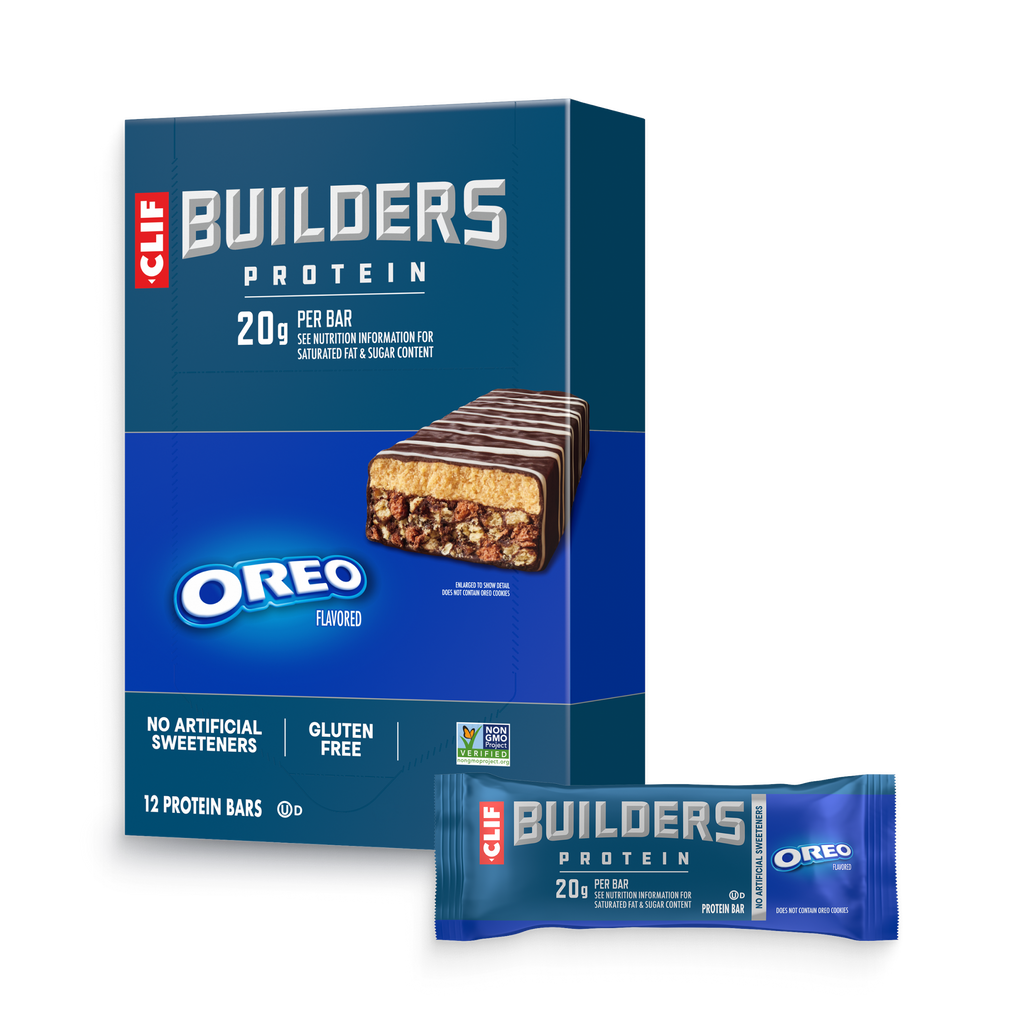 CLIF OREO-Flavored Plant Based Protein Bars J3