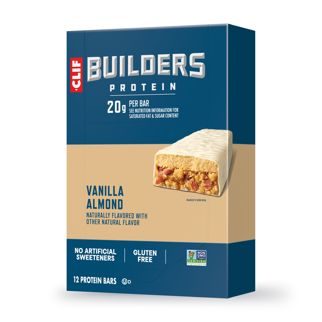 CLIF Vanilla Almond Flavor Plant Based Protein Bars G3