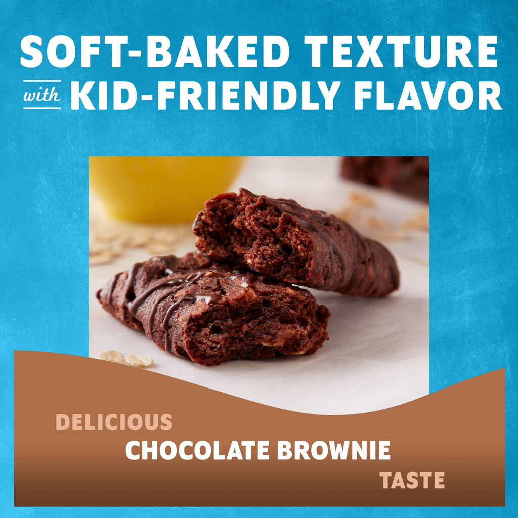 Chocolate Brownie Soft-Baked Energy Snack Bars, Organic Granola Bars Y9