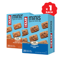 BAR Minis Chocolate Chip & Crunchy Peanut Butter Variety Pack, 40 Bars C0