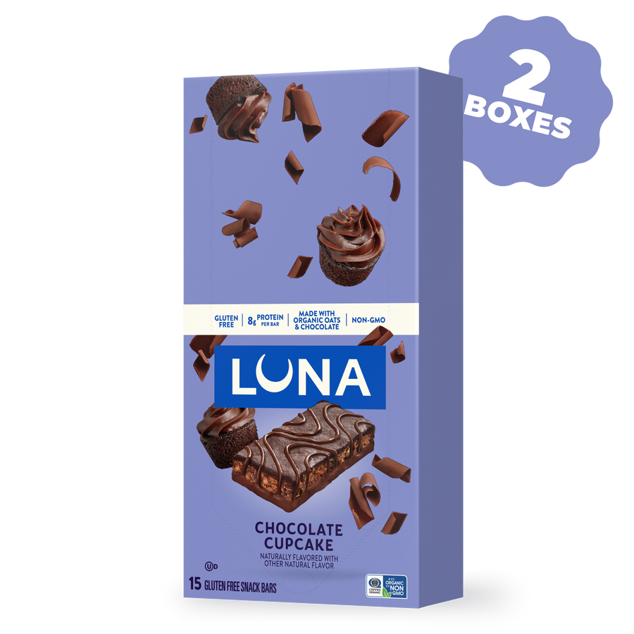 Bar Chocolate Cupcake Flavor Gluten Free Snack Bars, 30 Bars V1