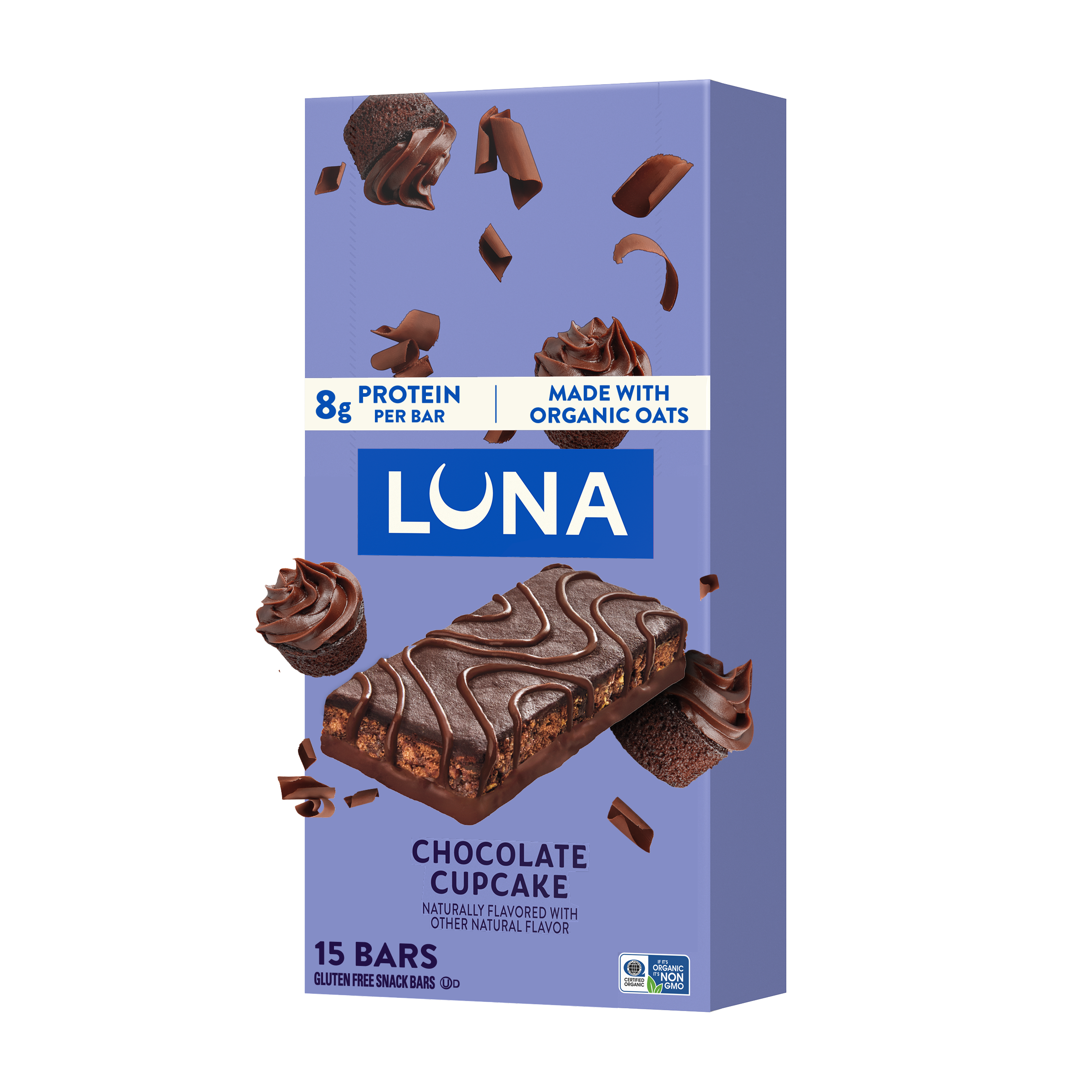 Bar Chocolate Cupcake Flavor Gluten Free Snack Bar V2