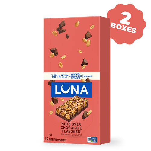Bar Nutz Over Chocolate Flavor Gluten Free Snack Bars, 30 Bars E2