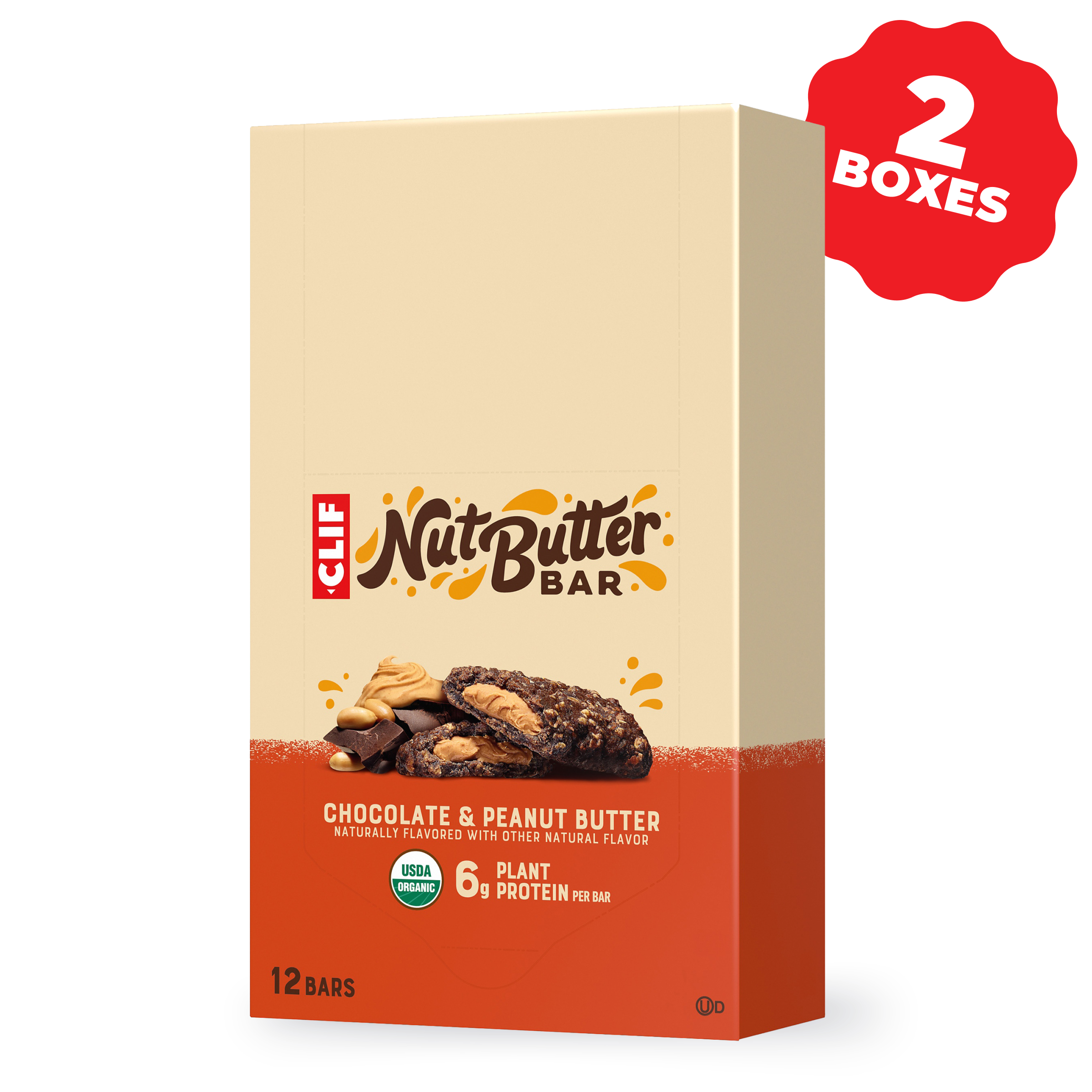 Chocolate & Peanut Butter, 24 Bars M6