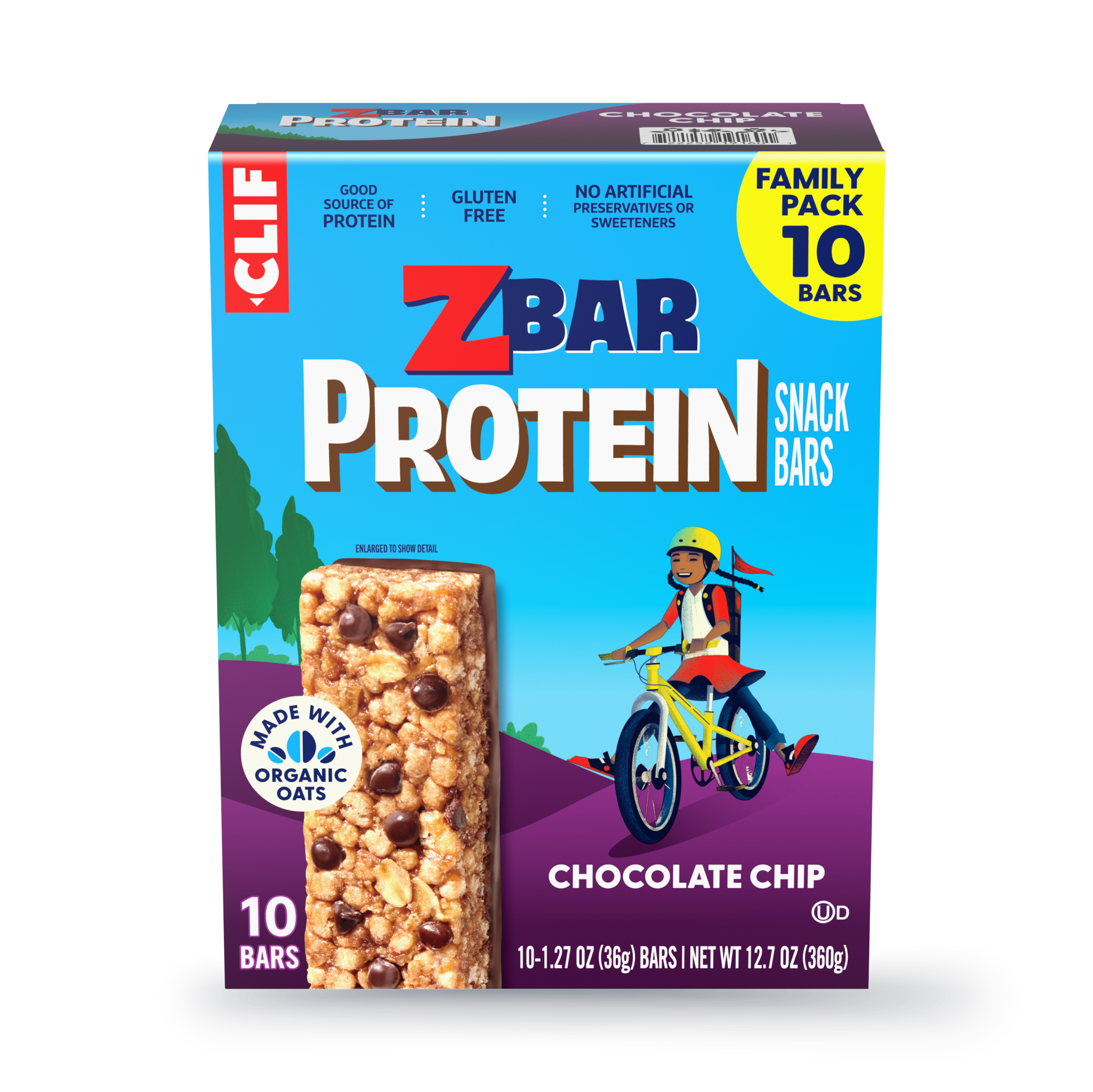 Protein Chocolate Chip Crispy Snack Bars, Gluten Free Protein Bars K6