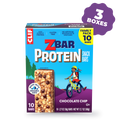 Protein Chocolate Chip Crispy Snack Bars, Gluten Free Protein Bars, 30 Bars E3