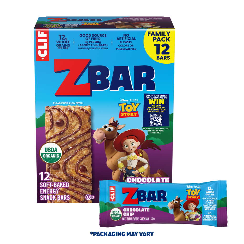 Chocolate Chip Soft-Baked Energy Snack Bars, Organic Granola Bars W6