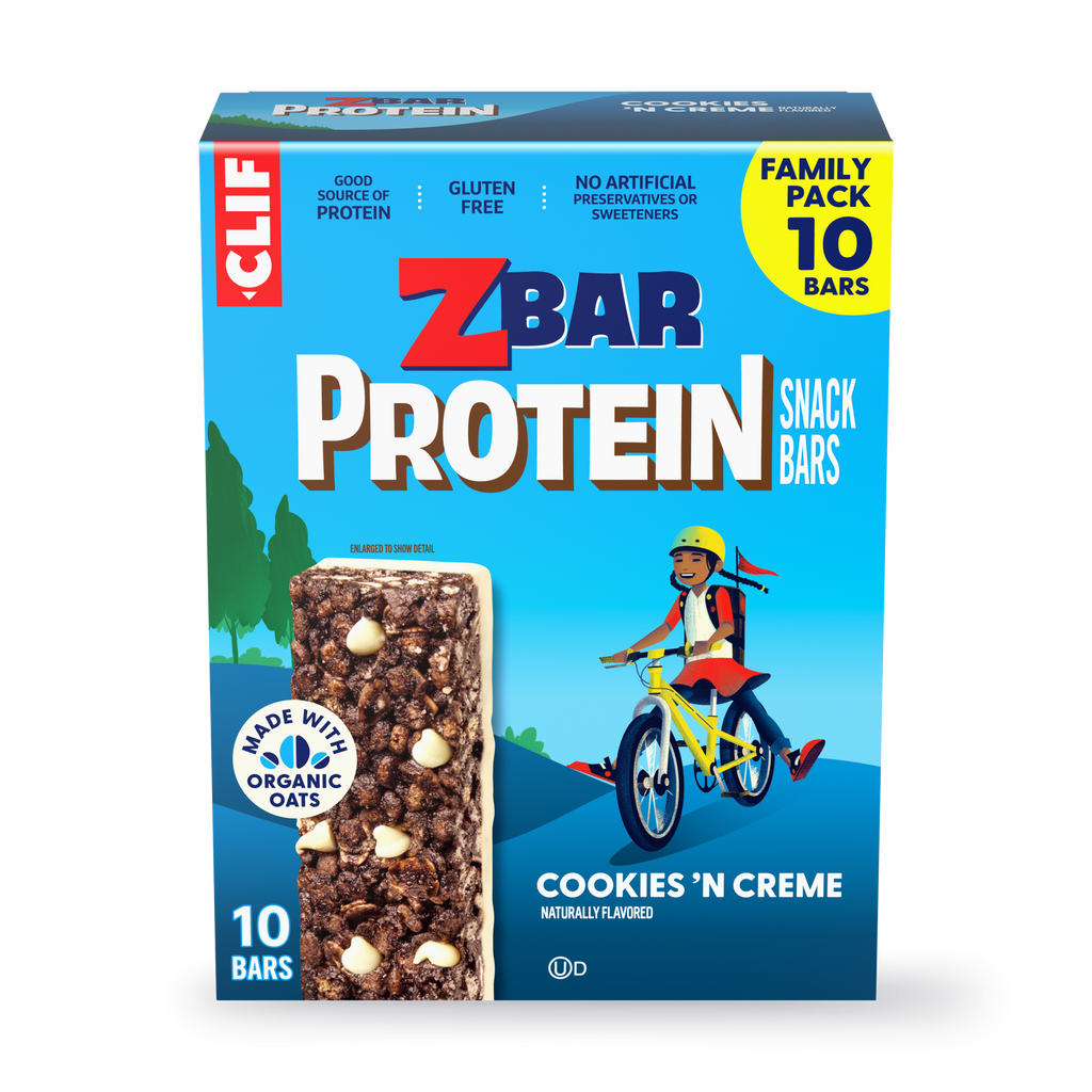 Protein Cookies 'N Creme Crispy Snack Bars, Gluten Free Protein Bars Y8
