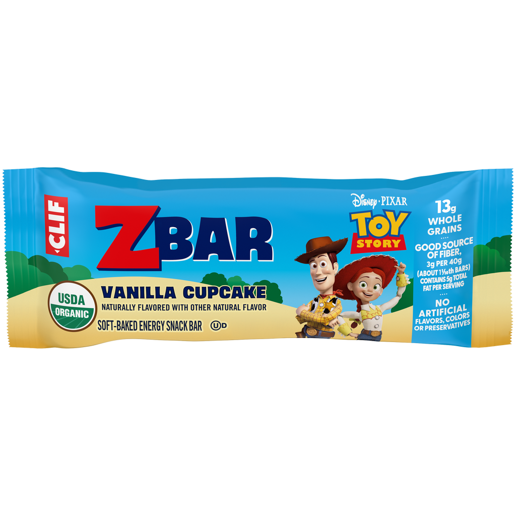 Toy Story - Vanilla Cupcake - Soft-Baked Energy Snack Bars - Non-GMO - 13g Whole Grains - USDA Organic Granola Bars (6 Pack) T6