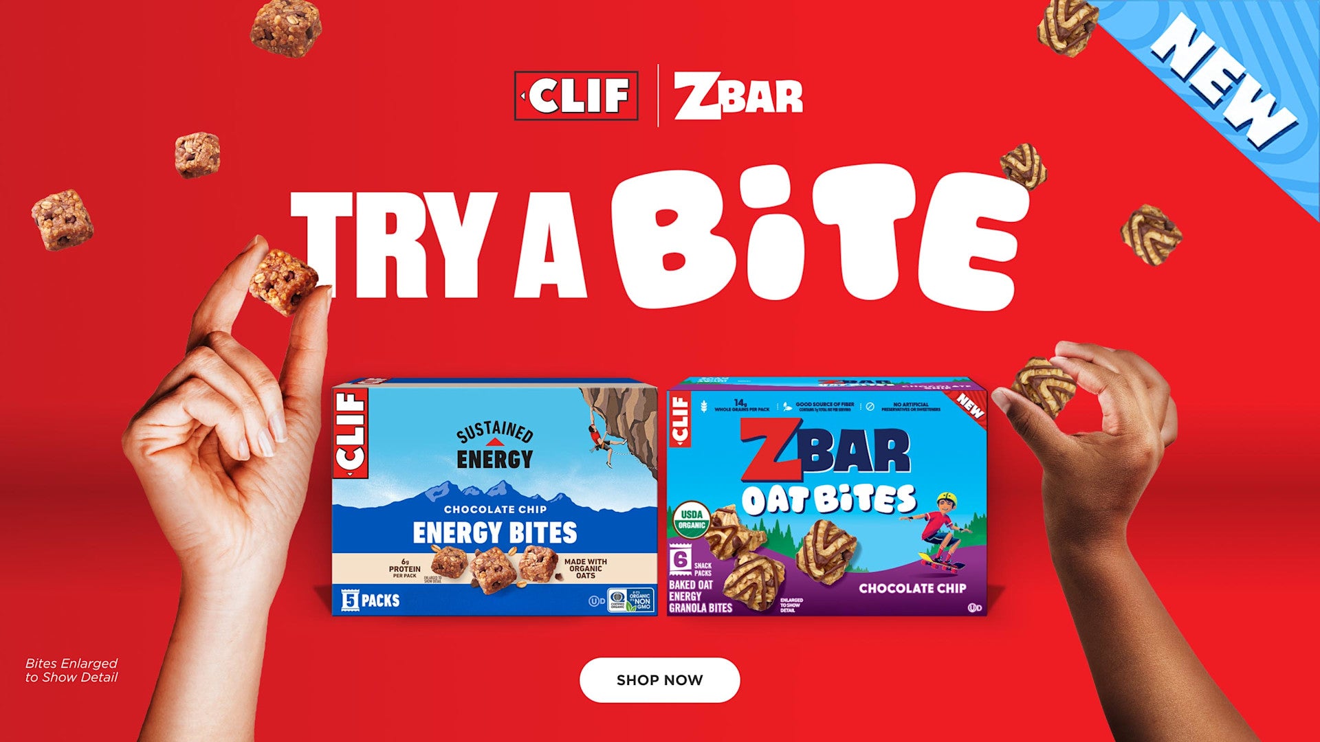 CLIF Bar and CLIF Kid snack bar campaign